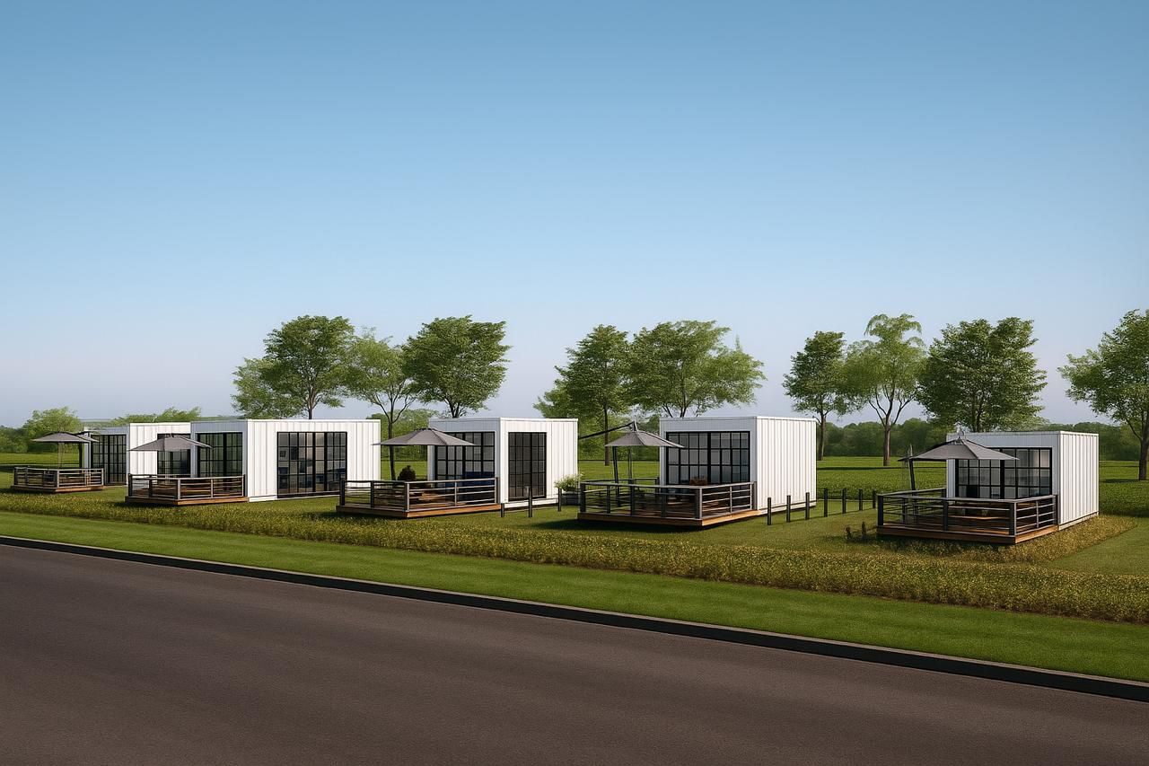 Modlav commercial modular building exterior