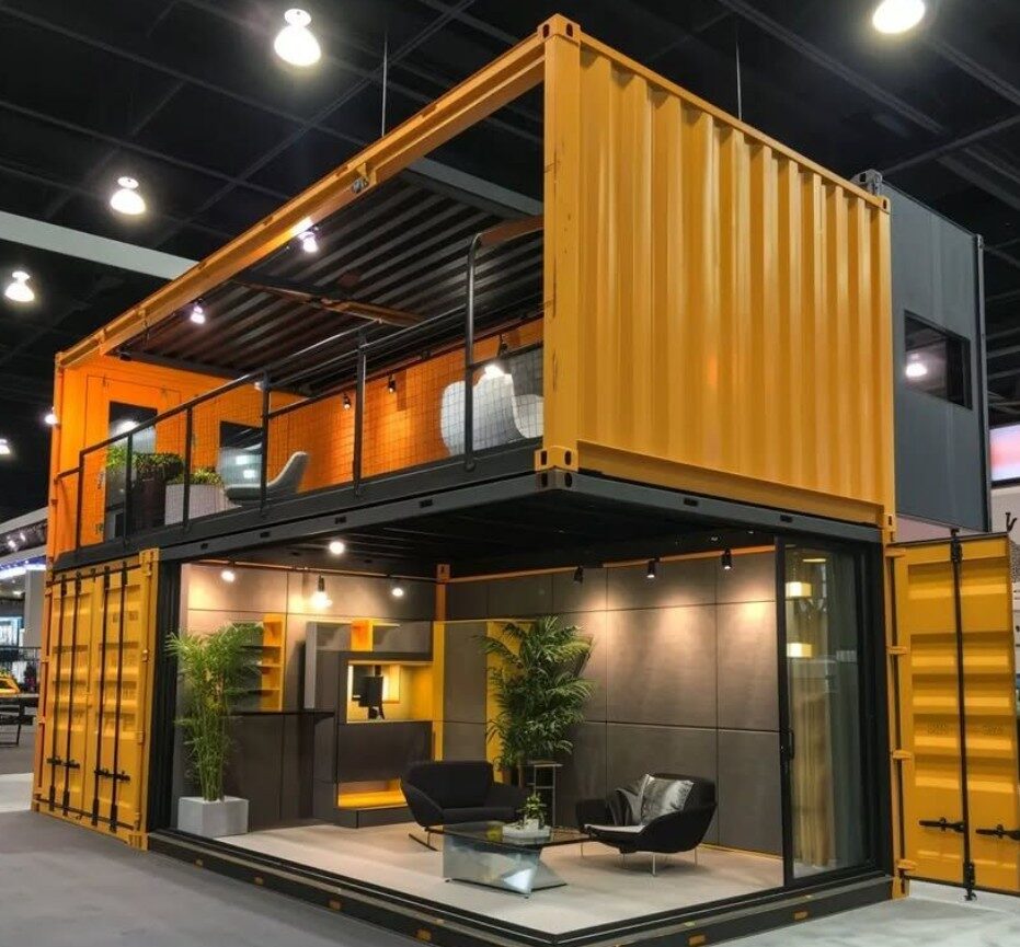 Modular bar and restaurant exterior