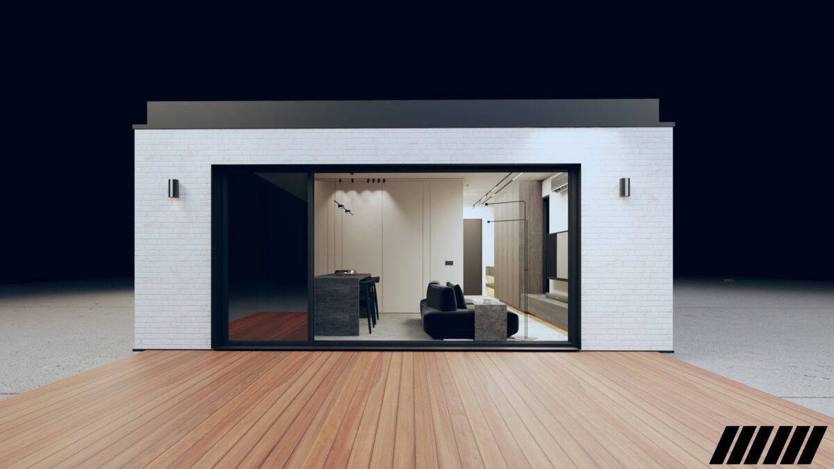 Modern modular home design