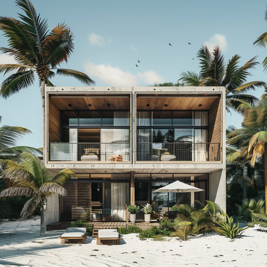 Modular residential community housing